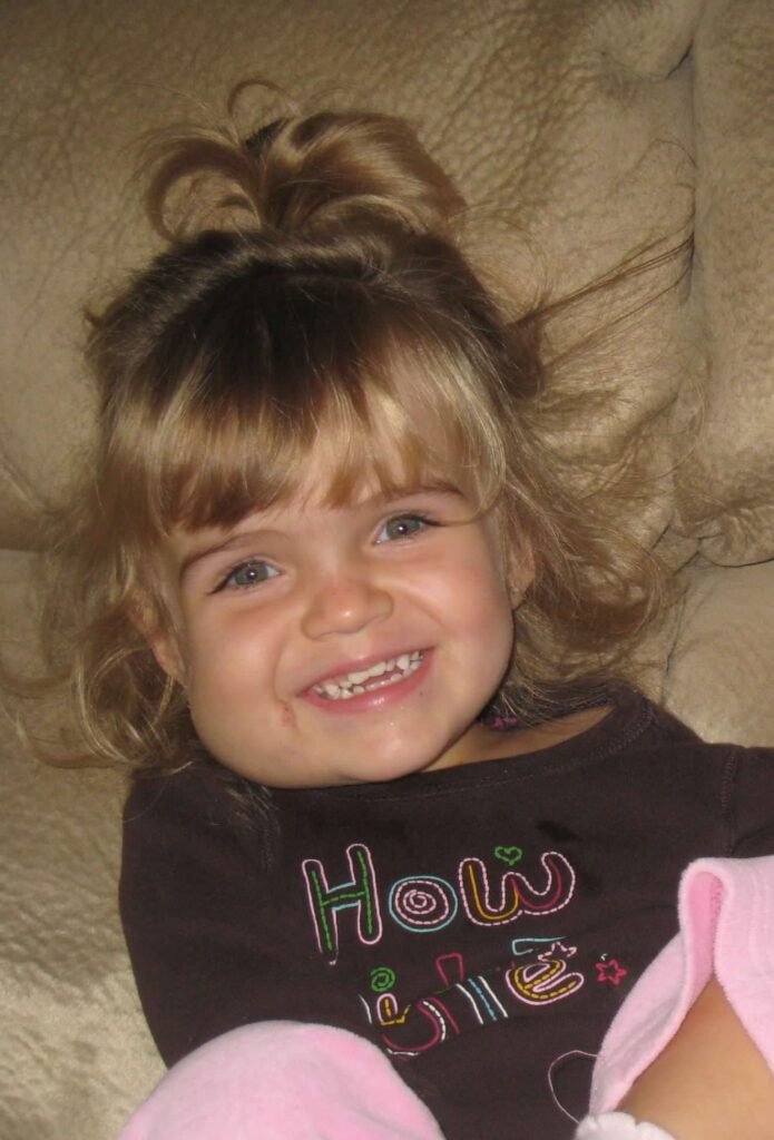 Ms. Allison as a child